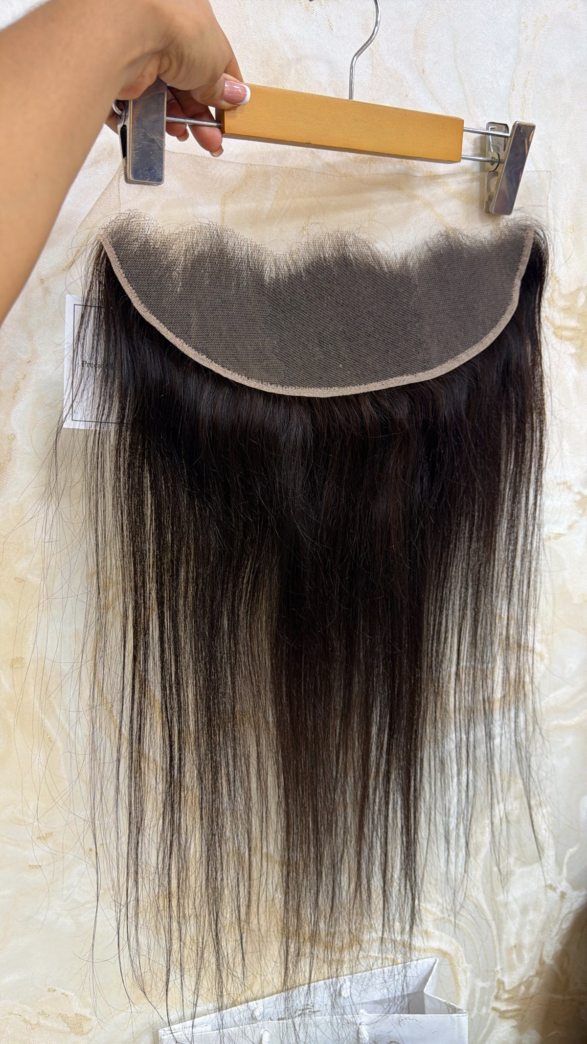 13x4 Largo #20 Cabello Natural y Malla transparente
