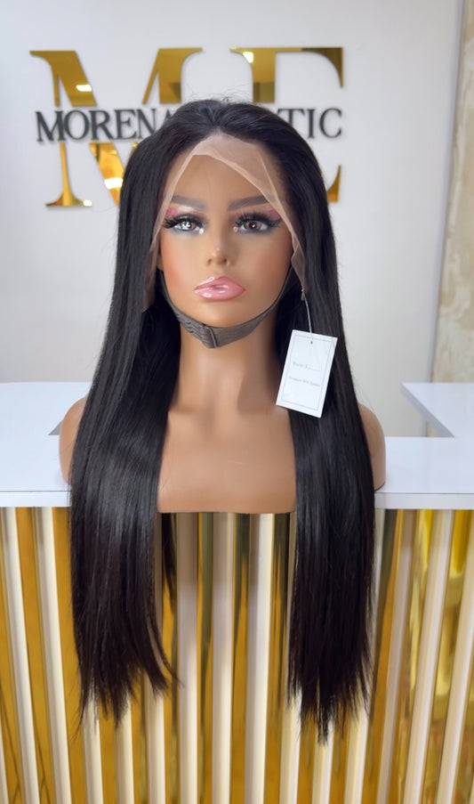 Largo 24 Frontal 13x4 negro