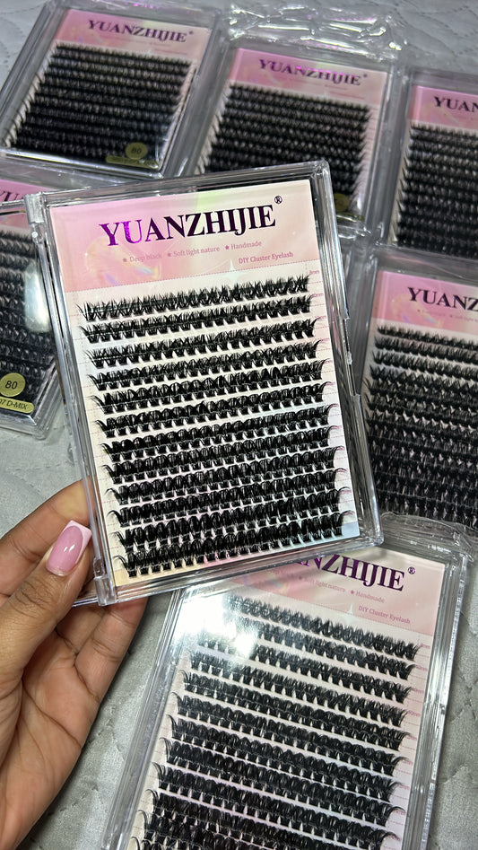 Pestañas punto a punto