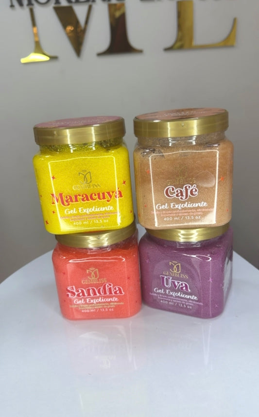 Gel exfoliante 🍇🍉🛀