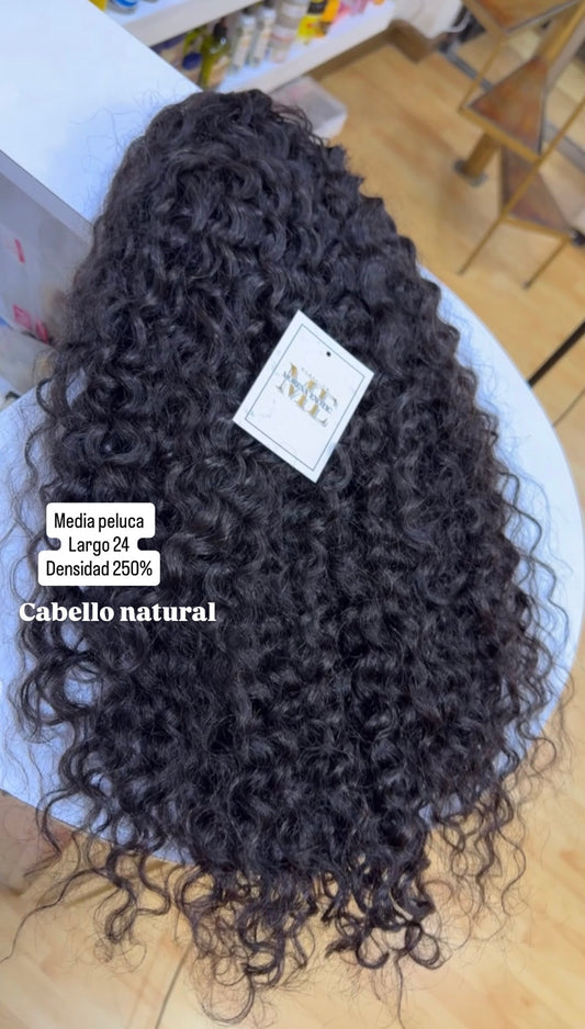 Media peluca largo 24