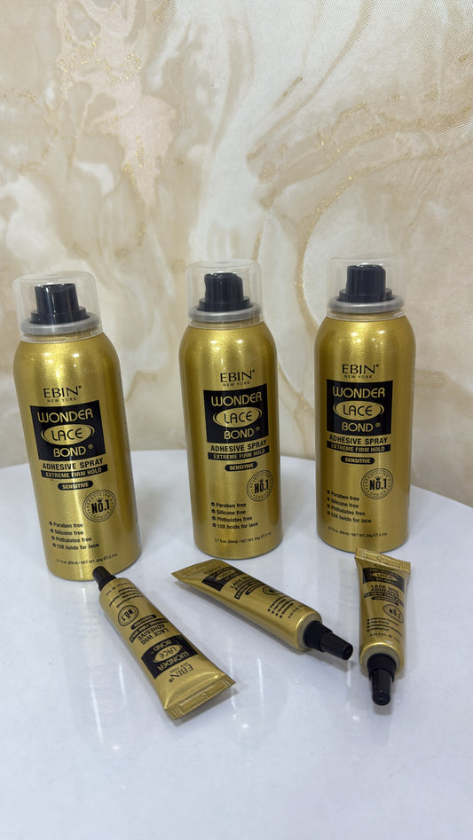 Pegamento piel sensible spray + adhesivo