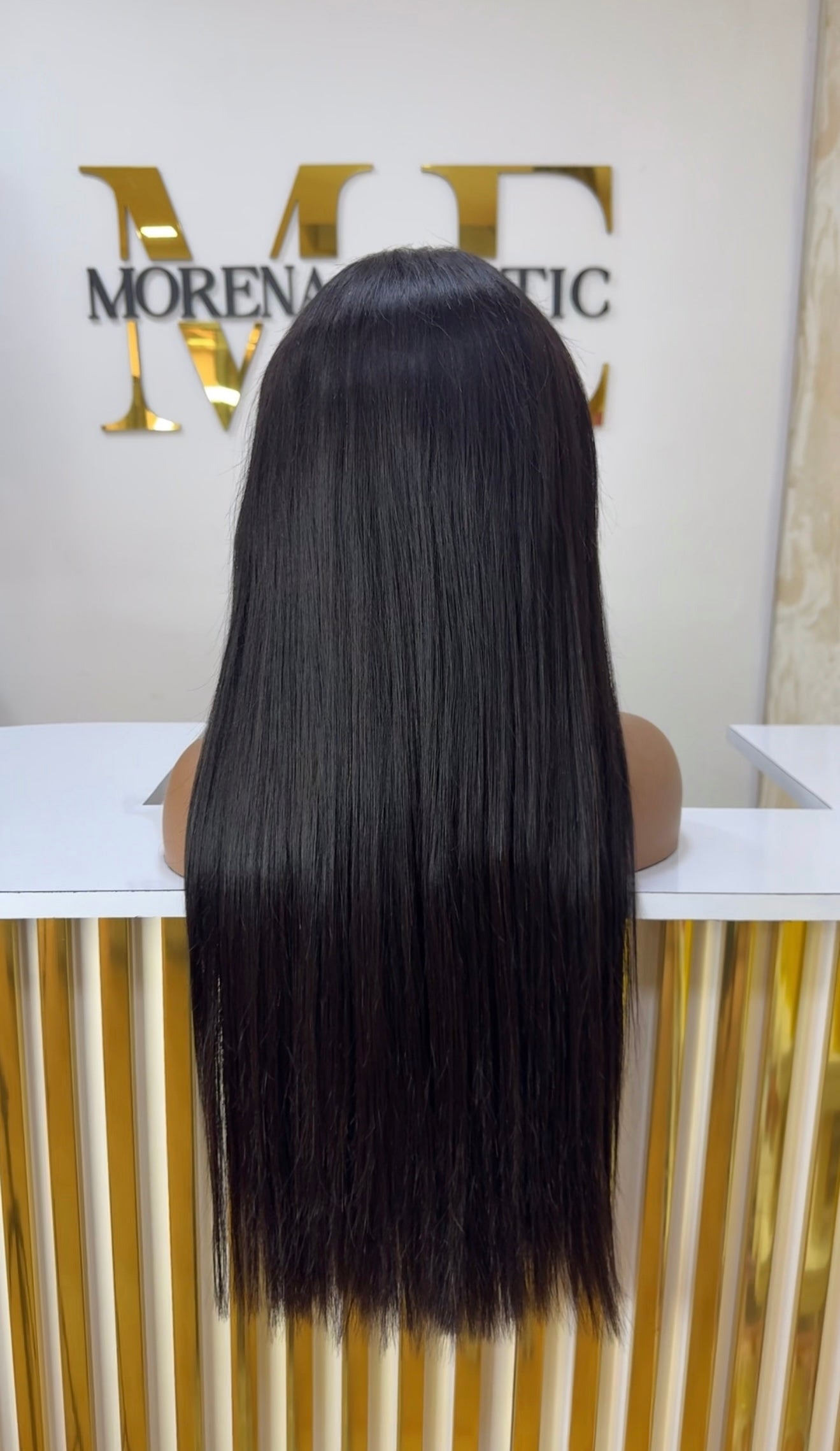 Largo 24 Frontal 13x4 negro