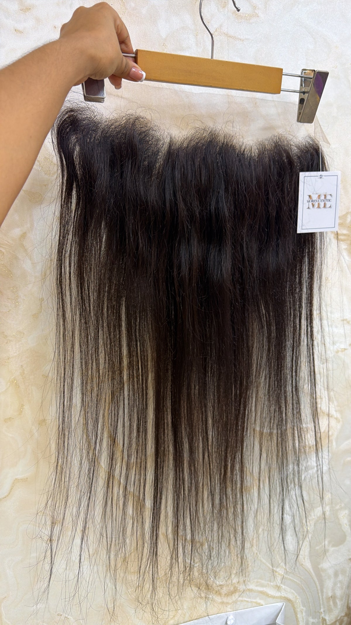 13x4 Largo #20 Cabello Natural y Malla transparente