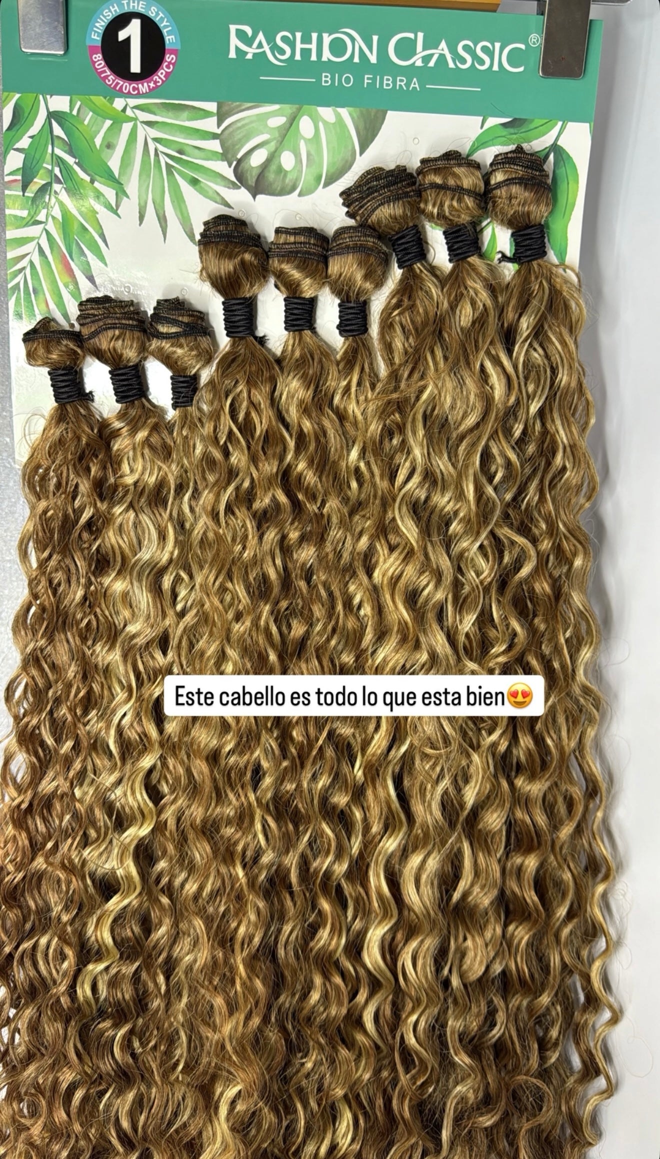 Extensiones de fibra orgánica