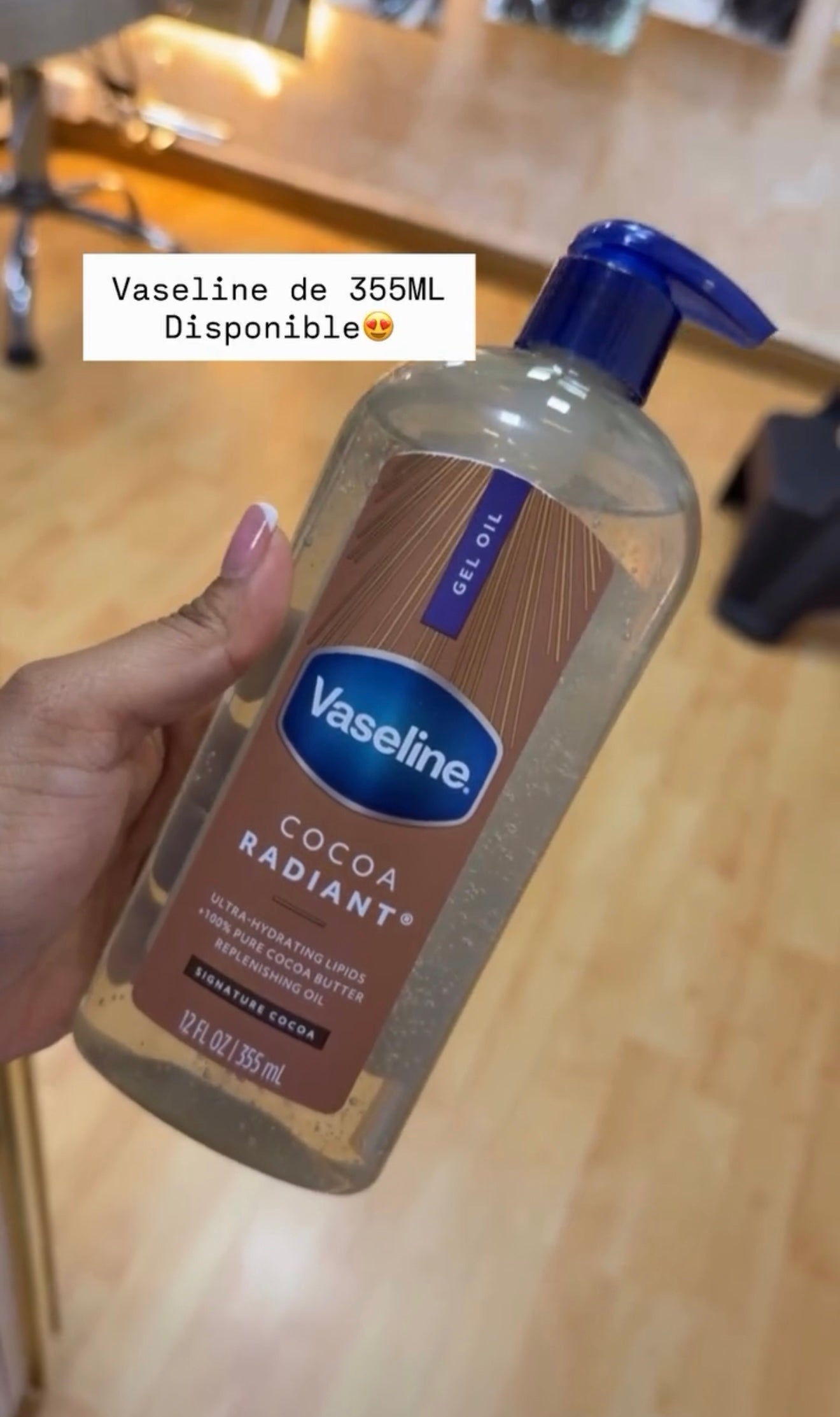 Vaseline cocoa radiant 355ML