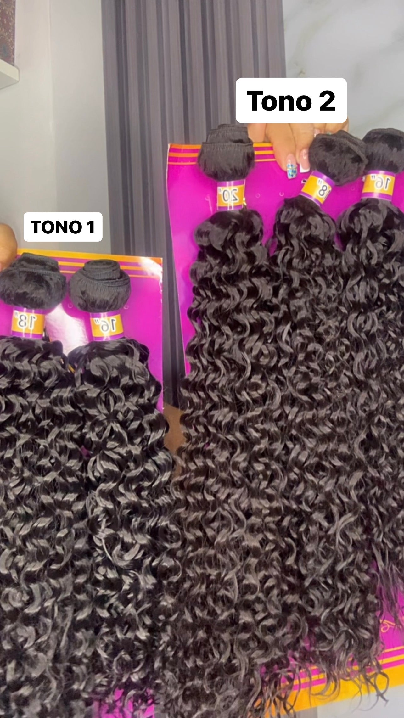 Extensiones fibra seminatural