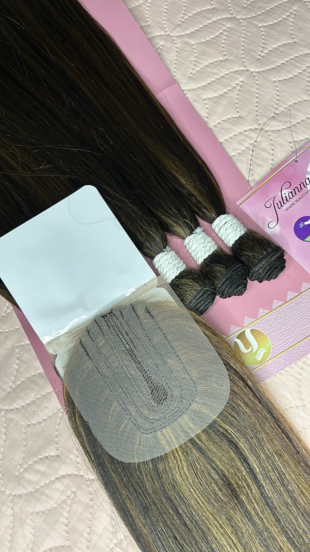 Extensiones de fibra organica